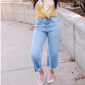 Kancan Wide Leg High Rise Jeans 13/30